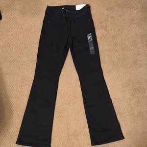 American Eagle Outfitters Black Flare Jeans